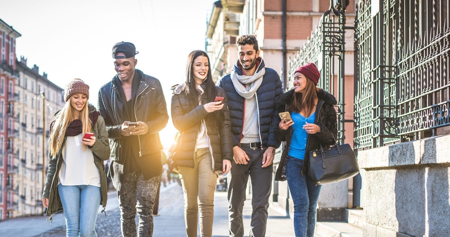 A group of young people